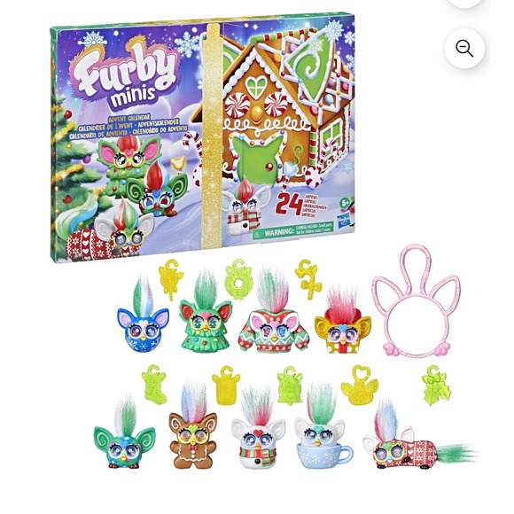 Hasbro Other - Furby Minis Keychain figures  24 Days Holiday Toys Figures Stickers Kids‎ 6+